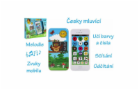 Dětský telefon TEDDIES Moudrá sova - česky mluvící