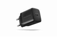 AXAGON ACU-PD30, Sil nabíječka do sítě 30W, 1x port USB-C, PD3.0/PPS/QC4+/SFC/AFC/Apple, černá