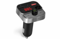 CONNECT IT InCarz Bezdrátový FM transmitter, 2x USB-A + 1x USB-C, ANTRACITOVÝ