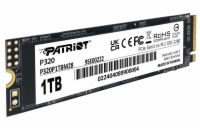 PATRIOT P320 1TB SSD / Interní / M.2 PCIe Gen3 x4 NVMe 1.3 / 2280