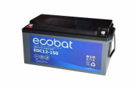 Ecobat Trakční Pb baterie EDC12-150, 160Ah, 12V