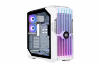 Cooler Master case HAF 700 EVO Big-Tower, ARGB, bez zdroje, 3x 120mm ARGB Fan, 2x 200mm ARGB Fan, bílá