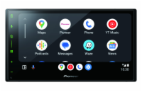 Pioneer SPH-DA77DAB autorádio 2DIN, 6,8" LCD, DAB+, CarPlay, Android Auto, Wi-Fi, Bluetooth