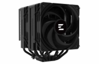 Zalman chladič CPU CNPS14X DUO Black / dual tower / 120mm ventilátor / 6x heatpipe / PWM / výška 159mm / pro AMD i Intel