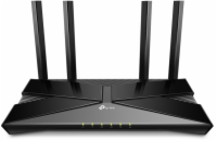 TP-Link EX511 - AX3000 Dual Band WiFi 6 Router, 1× gigabitový port WAN a 4× gigabitový port LAN, EasyMesh