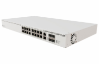 MikroTik Switch CRS320-8P-8B-4S+R, 8x GbE PoE+, 8x GbE PoE++, 4x SFP+, RouterOS, L5, Rack (PoE budget max. 1150W)