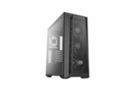 Cooler Master case MasterBox 520 Mesh Blackout Edition, E-ATX, bez zdroje, průhledná bočnice