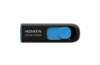 ADATA Flash Disk 512GB UV128, USB 3.2, černo-modrá