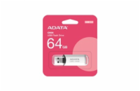 ADATA Flash Disk 64GB C906, USB 2.0, bílá