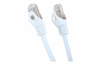 GEMBIRD PP6A-LSZHCU-W-1M patchcord RJ45 cat.6A SFTP LSZH 1m white