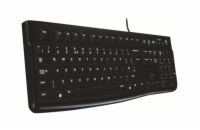 LOGITECH K120 Corded Keyboard black USB (DE)