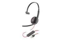 HP Poly Blackwire 3210 Monaural USB-A Headset Bulk 209744-101