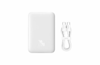 Baseus Magnetická Powerbanka 10000mAh 20W White