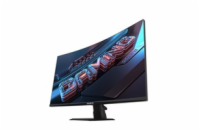 GIGABYTE LCD - 27" Gaming monitor GS27QC, Prohnutý VA 1500R, 2560 x 1440 QHD, 165Hz, 4000:1, 250cd/m2, 1ms, 2xHDMI, 1xDP