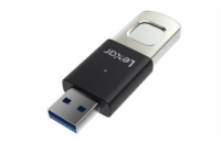 Lexar flash disk 64GB - Fingerprint F35Pro USB 3.2 (čtení/zápis: 300/150MB/s)