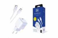 3mk síťová nabíječka Hyper Charger PD 25W + kabel USB-C