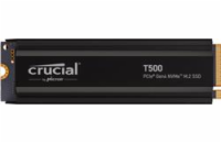 Crucial® T500 4TB PCIe Gen4 NVMe M.2 SSD s chladičem