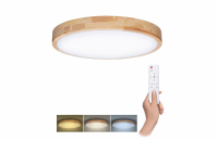 Solight LED osvětlení s dálkovým ovladačem Solid Oak, 48W, 3360lm, 39cm, změna chromatičnosti, stmívatelné - WO8009