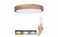 Solight LED osvětlení s dálkovým ovladačem Iron Oak, 48W, 3360lm, 40cm, změna chromatičnosti, stmívatelné - WO8005