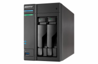 Asustor AS6102T Intel Celeron N3050, 1,60 GHz, 1 000 GB HDD + 1 000 GB HDD, 2 GB, Intel HD Graphics, ADM