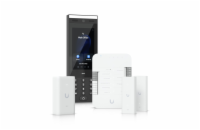 Ubiquiti UniFi Access Gate Access Starter Kit - Sada, 1x interkom, 1x rozbočovač, 1x PoE++ adaptér, 2x PoE extender