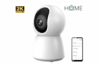 iGET HOME Camera CS4 White - WiFi 2K IP kamera, noční vidění, audio, RJ45, auto tracking