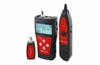 LAN Cable Tester TLCD76 s LCD, koax, Cat3/Cat5E/Cat6, UTP/STP, USB, sonda