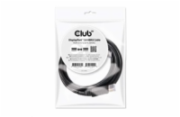 Club3D Certifikovaný Kabel DisplayPort 1.4 HBR3 8K60Hz (M/M), 2m