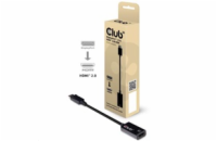 Club3D Adaptér aktivní DisplayPort 1.4 na HDMI 2.0b, HDR, 19cm