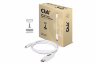 Club3D Adaptér USB 3.1 typ C na DisplayPort 1.2 4K60Hz UHD 1,2m (M/M)