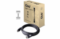 Club3D Kabel certifikovaný DisplayPort 1.4, HBR3, 8K60Hz (M/M), 3m, 28 AWG