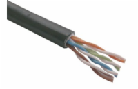 PLANET kabel UTP, drát, 4pár, Cat 5e, PE+PVC venkovní dvouplášť, Planet Elite, Dca (balení 305m)