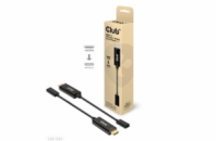 Club3D aktivní adaptér HDMI na USB-C, 4K60Hz, M/F