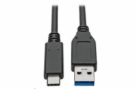 PremiumCord kabel USB-C - USB 3.0 A (USB 3.2 generation 2, 3A, 10Gbit/s) 0.15m