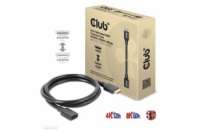 Club3D prodlužovací Ultra rychlý HDMI kabel, 4K120Hz, 8K60Hz, 48Gbps, M/F, 1m, 30 AWG