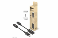 Club3D Adaptér aktivní DisplayPort 1.4 na HDMI 4K120Hz/8K60Hz HDR (M/F), černá