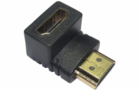 HDMI redukce úhlová 90° černá  D331