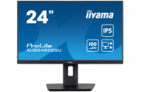 iiyama ProLite/XUB2492QSU-B1/23,8"/IPS/QHD/100Hz/0,5ms/Black/3R