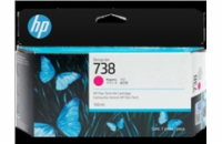 HP 738 130-ml Magenta DesignJet Ink Cartridge