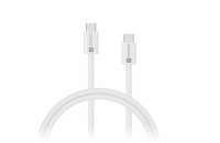 CONNECT IT Wirez kabel USB-C -> USB-C, 60 W, 1 m, BÍLÁ