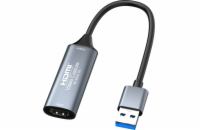 PremiumCord HDMI grabber pro video/audio signálu do počítače s konektorem USB 3.0