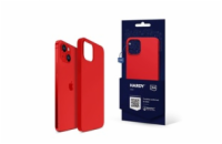 3mk ochranný kryt Hardy Silicone MagCase pro Apple iPhone 14, Red