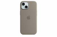 iPhone 15 + Silicone Case with MagSafe - Clay