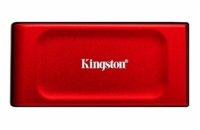 Kingston externí SSD 2000GB XS1000 (čtení/zápis: 1050/1000MB/s) - Red