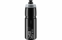 Lahev Elite  Jet 750ml, černá/šedé logo