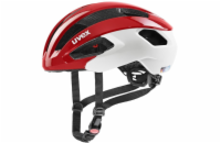 UVEX HELMA RISE CC, RED - WHITE MAT vel.52-56 cm