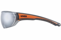 Sluneční brýle Uvex Sportstyle 204, BLACK/ORANGE