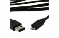 microUSB 3m (5-pin) černý