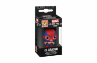 Funko POP Keychain: Marvel Luchadores- Spider-Man