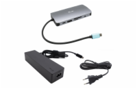 i-tec USB-C Metal Nano Dock HDMI/VGA with LAN, Power Delivery 100 W + zdroj 100W